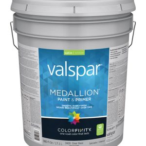 Valspar Medallion Satin Tintable Clear Base Paint Interior 5 gal