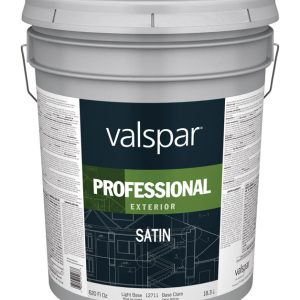 Valspar Professional Satin Tintable Light Base Paint Exterior 5 gal
