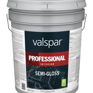 Valspar Professional Semi-Gloss Tintable Medium Base Paint Interior 5 gal