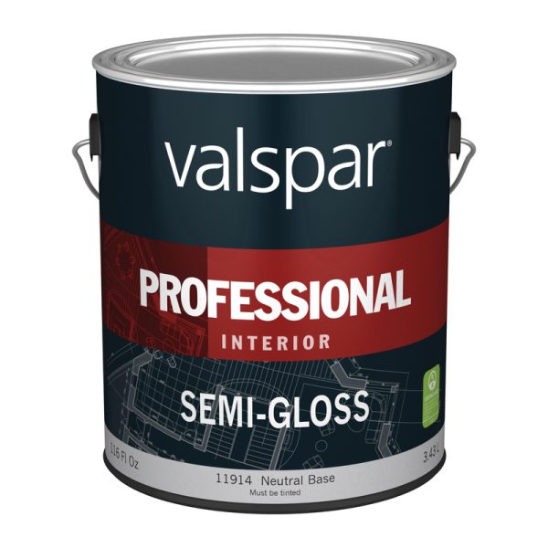 Valspar Professional Semi-Gloss Tintable Neutral Base Paint Interior 1 gal