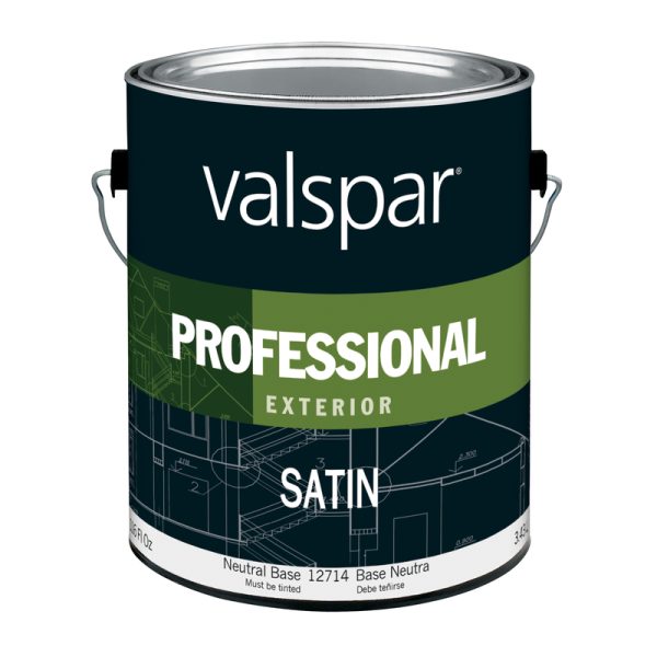 Valspar Professional Satin Tintable Neutral Base Paint Exterior 1 gal