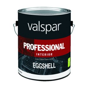 Valspar Professional Eggshell Basic White Paint Interior 1 gal