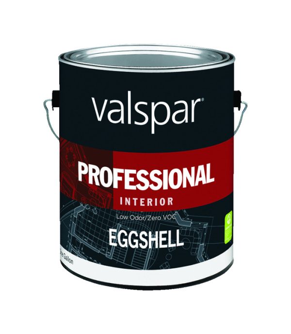Valspar Professional Eggshell Basic White Paint Interior 1 gal