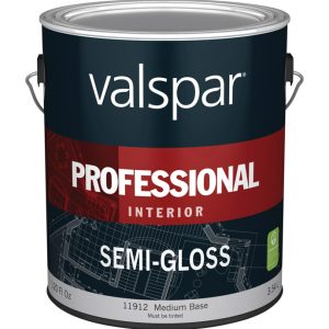 Valspar Professional Semi-Gloss Tintable Medium Base Paint Interior 1 gal
