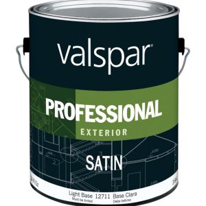 Valspar Professional Satin Tintable Light Base Paint Exterior 1 gal