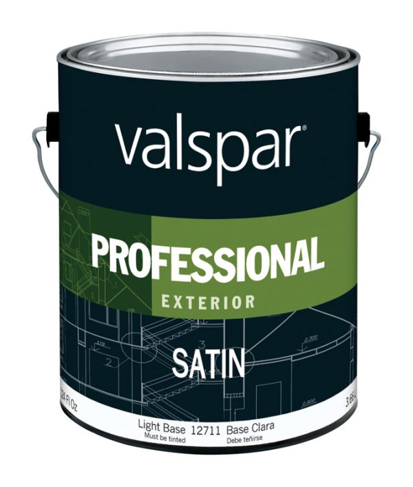 Valspar Professional Satin Tintable Light Base Paint Exterior 1 gal