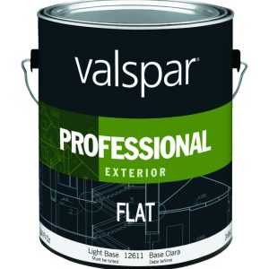 Valspar Professional Flat Tintable Light Base Paint Exterior 1 gal