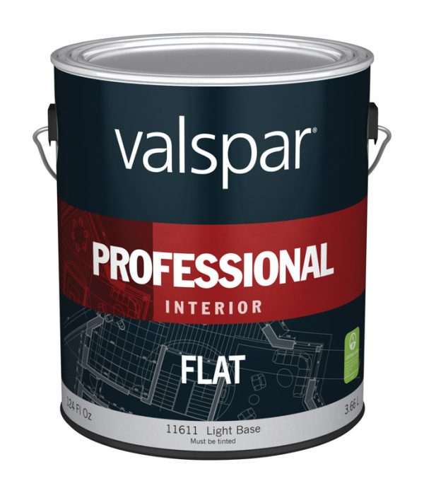 Valspar Professional Flat Tintable Light Base Paint Interior 1 gal