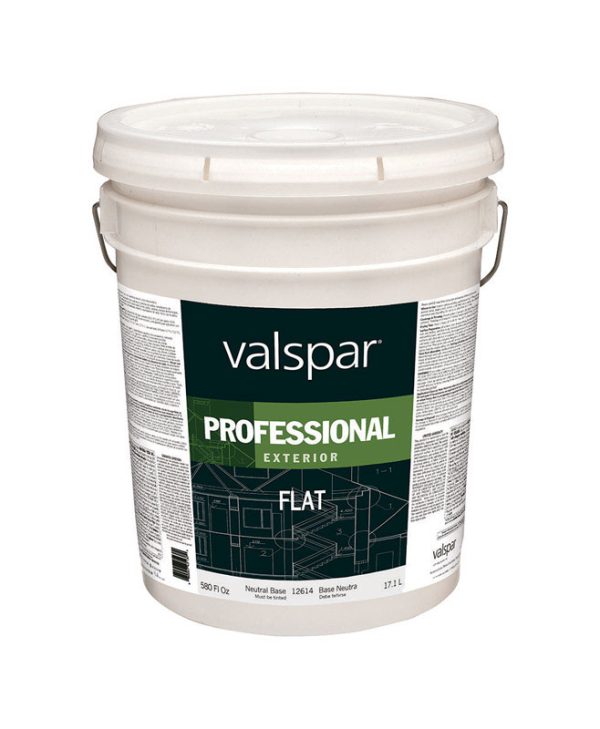 Valspar Professional Flat Tintable Neutral Base Paint Exterior 5 gal