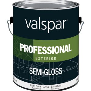 Valspar Professional Semi-Gloss Tintable Light Base Paint Exterior 1 gal