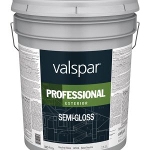 Valspar Professional Semi-Gloss Tintable Neutral Base Paint Exterior 5 gal