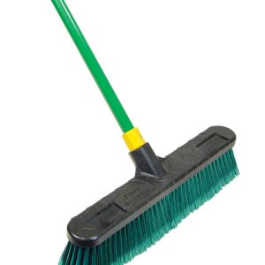 Quickie Bulldozer Polypropylene 18 in. Multi-Surface Push Broom