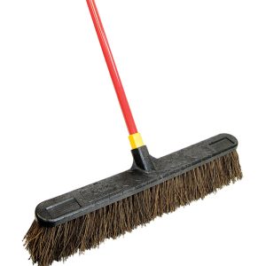 Quickie Bulldozer Palmyra 24 in. Rough Surface Push Broom