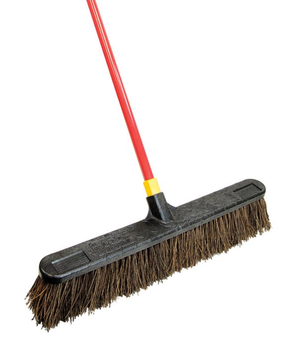 Quickie Bulldozer Palmyra 24 in. Rough Surface Push Broom
