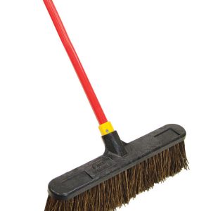 Quickie Bulldozer Palmyra 18 in. Rough Surface Push Broom