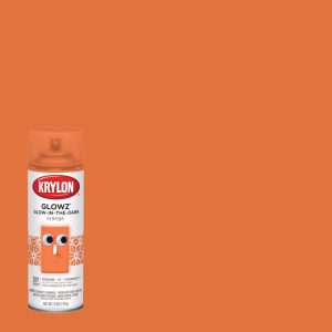 Krylon Glowz Orange Glow-in-the-Dark Spray Paint 6 oz
