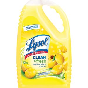 Lysol Clean & fresh Lemon Scent Multi-Purpose Cleaner Liquid 144 oz