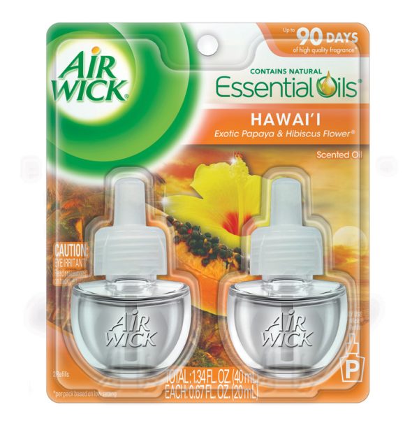 Air Wick Hawaii Scent Air Freshener Refill 0.67 oz Liquid