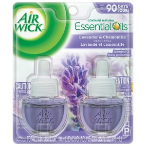 Air Wick Lavender and Chamomile Scent Air Freshener Refill 1.34 oz Liquid 2 pk
