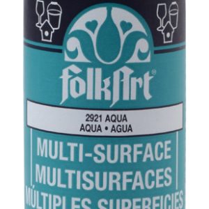 Plaid FolkArt Satin Aqua Hobby Paint 2 oz
