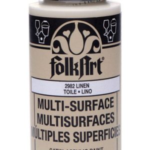 Plaid FolkArt Satin Linen Hobby Paint 2 oz