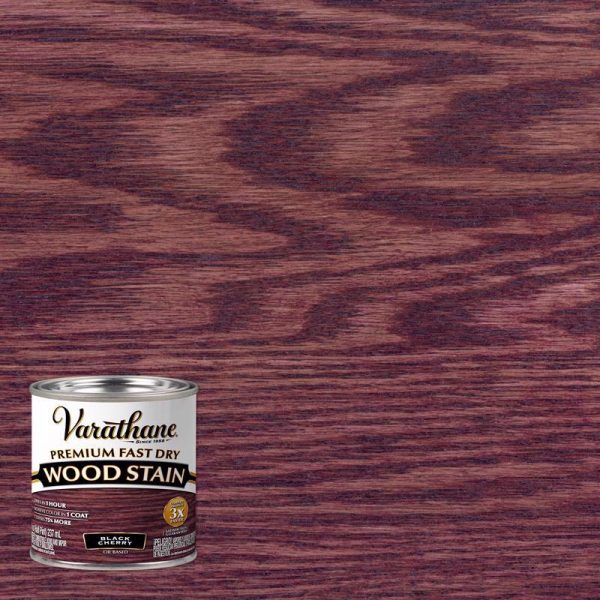 Varathane Premium Semi-Transparent Black Cherry Oil-Based Urethane Modified Alkyd Fast Dry Wood Stai