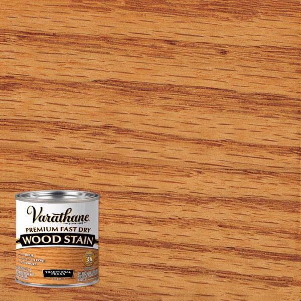 Varathane Premium Semi-Transparent Traditional Pecan Oil-Based Urethane Modified Alkyd Fast Dry Wood