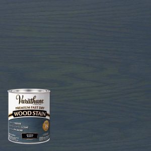 Varathane Fast Dry Wood Stain Semi-Transparent Worn Navy Oil-Based Urethane Modified Alkyd Wood Stai