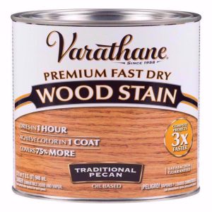 Varathane Premium Semi-Transparent Traditional Pecan Oil-Based Urethane Modified Alkyd Fast Dry Wood