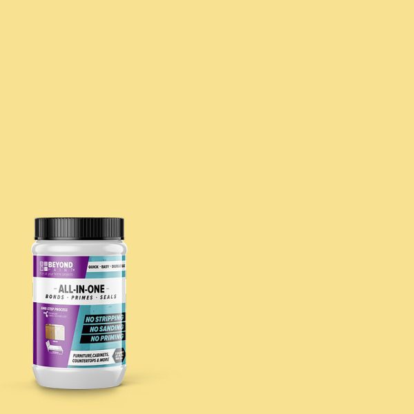 Beyond Paint Matte Buttercream Water-Based Paint Exterior & Interior 1 qt