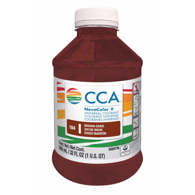 CCA NovoColor II Brown Oxide Paint Colorant 1 qt