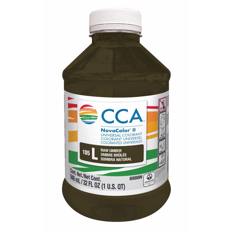 CCA NovoColor II Raw Umber Paint Colorant 1 qt
