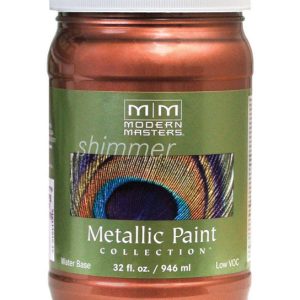 Modern Masters Shimmer Satin Copper Penny Metallic Paint 1 qt