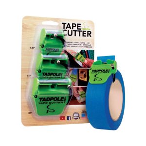 Tadpole 2 in. L Tape Cutter Green