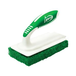 Libman 5.75 in. W 5 in. Plastic/Rubber Handle Tub & Tile Scrubber