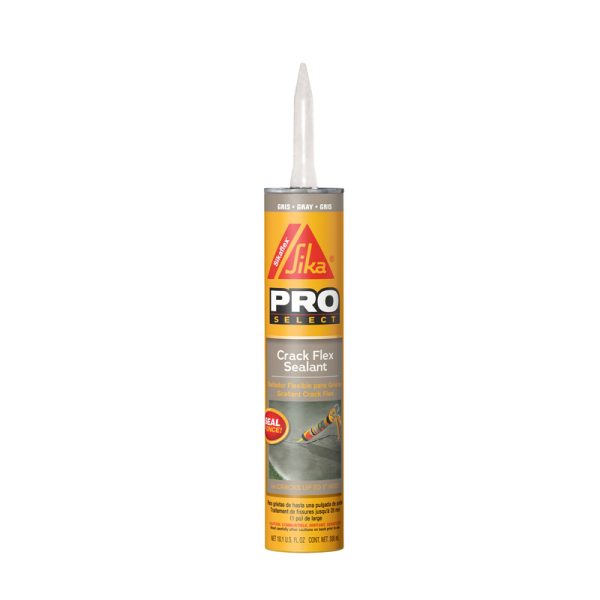 Sika Pro Select Gray Polyurethane Construction Caulk Sealant 10.1 oz