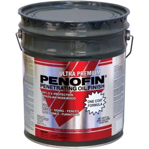Penofin Ultra Premium Transparent Western Red Cedar Oil-Based Penetrating Wood Stain 5 gal