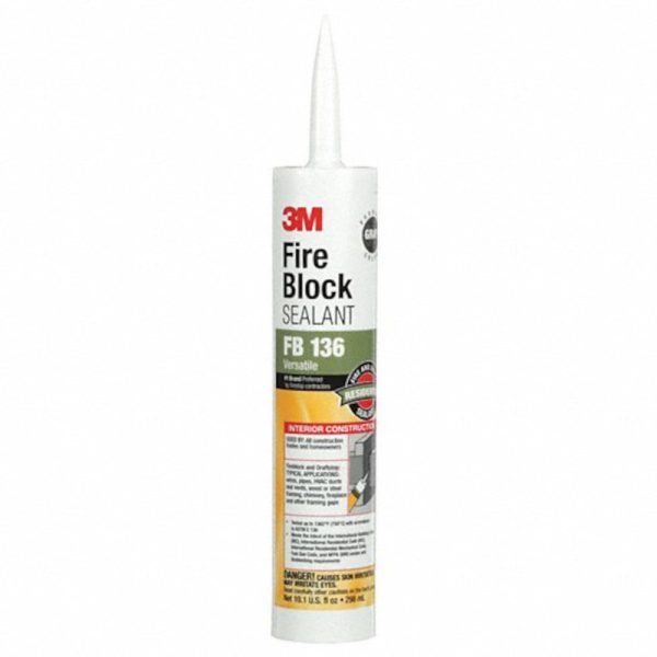 3M Gray Intumescent Fireblock Sealant 10.1 oz