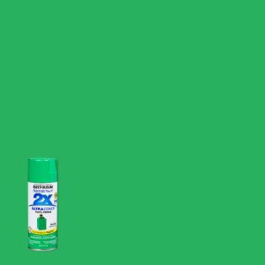 Rust-Oleum Painter's Touch 2X Ultra Cover Gloss Spring Green Paint+Primer Spray Paint 12 oz