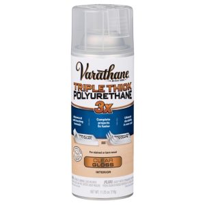 Varathane Transparent Gloss Clear Oil-Based Triple Thick Polyurethane 11.25 oz