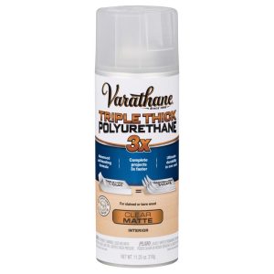 Varathane Transparent Matte Clear Oil-Based Triple Thick Polyurethane 11.25 oz