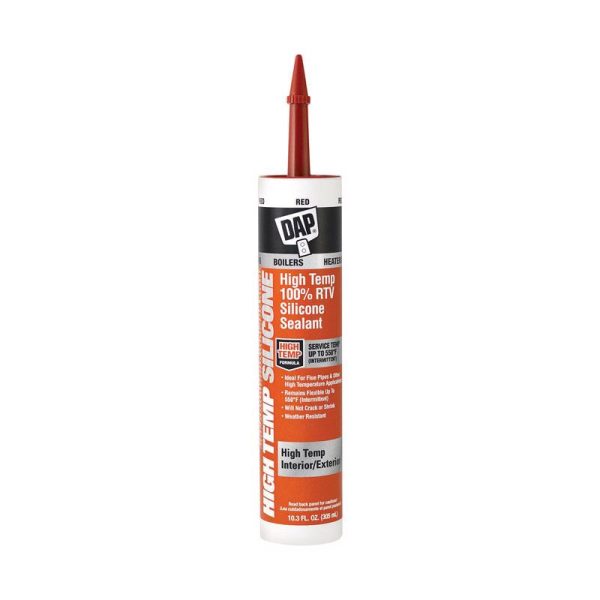 DAP Red 100% RTV Silicone Sealant 10.3 oz