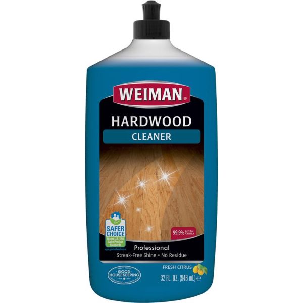 Weiman Professional Citrus Scent Hardwood Floor Cleaner Liquid 32 oz