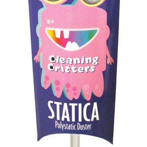 Ettore Cleaning Critters - Statica Polyester Duster 5-3/4 in. W X 6 in. L 1 each