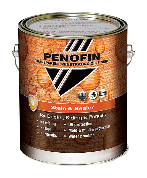 Penofin Semi-Transparent Matte Mission Brown Alkyd Stain and Sealer 1 gal