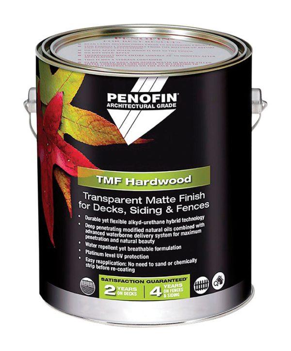 Penofin TMF Hardwood Transparent Matte Natural Water-Based Water-Based Wood Stain 1 gal