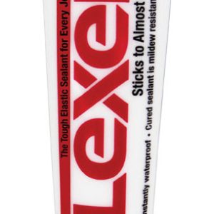 Sashco Lexel White Elastomeric Sealant 5 oz