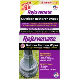 Rejuvenate No Scent Color Restorer 6 pk Wipes