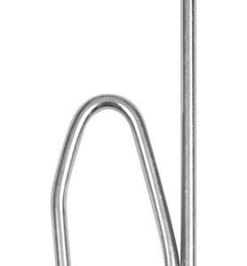 Kenney Silver Pin On Hook 3 in. L
