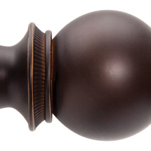 Kenney Oil Rubbed Bronze Fast Fit Birkin Curtain Rod 42 in. L X 120 in. L